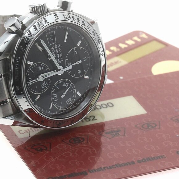 OMEGA Speedmaster 3513.50 Date Chronograph black Dial Automatic Men's - Picture 1 of 12